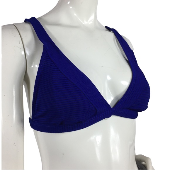 La Blanca Cross Back Bikini Top Size 10 - Picture 1 of 11